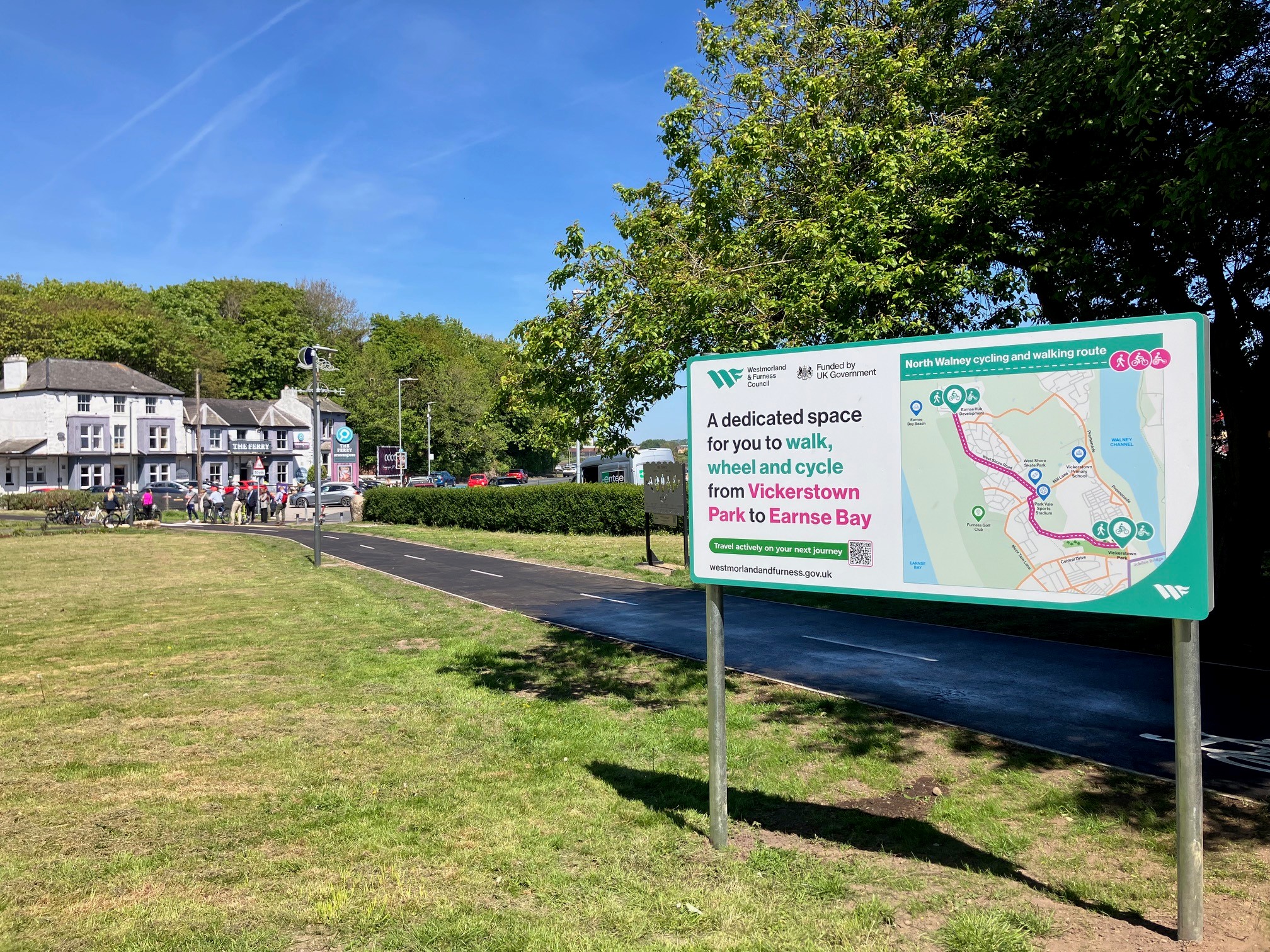 New cycling and walking route ready to transform journeys on Walney ...